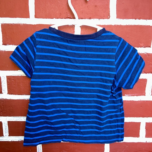 First impressions | striped short sleeve t-shirt | size 24m - Picture 2 of 4